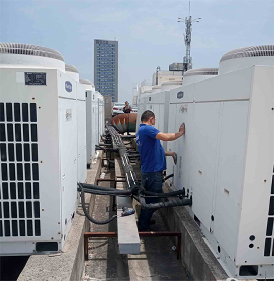 湘乡中央空调制热和不制冷系统维修方法